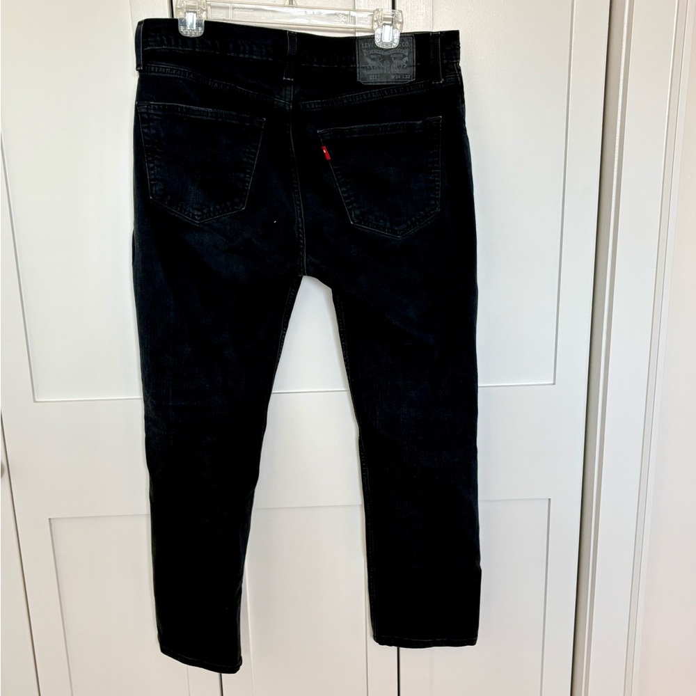 Levi’s Men's Grey/Black Jeans Style 511 Size 34x32